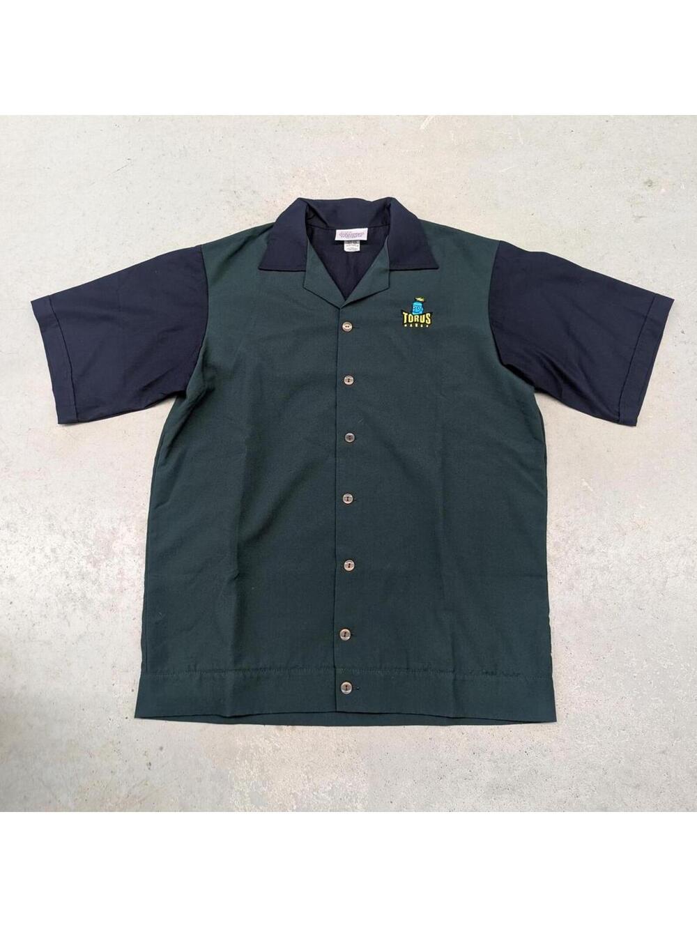 Rare Vintage 90s Torus Games Staff Button up Shirt